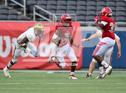 Thumbnail 1 in Cardinal Gibbons vs. North Marion (FHSAA 5A Championship) photogallery.