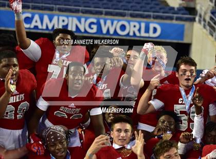Thumbnail 3 in Cardinal Gibbons vs. North Marion (FHSAA 5A Championship) photogallery.