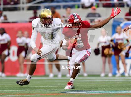 Thumbnail 1 in Cardinal Gibbons vs. North Marion (FHSAA 5A Championship) photogallery.
