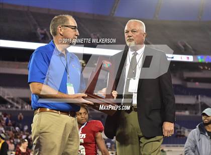 Thumbnail 1 in Cardinal Gibbons vs. North Marion (FHSAA 5A Championship) photogallery.
