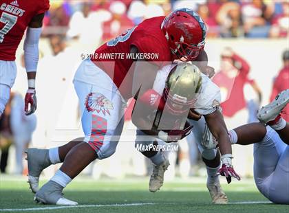 Thumbnail 2 in Cardinal Gibbons vs. North Marion (FHSAA 5A Championship) photogallery.
