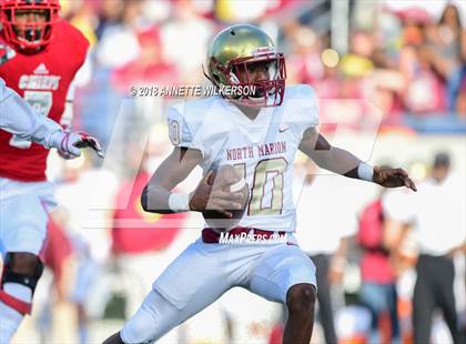 Thumbnail 1 in Cardinal Gibbons vs. North Marion (FHSAA 5A Championship) photogallery.