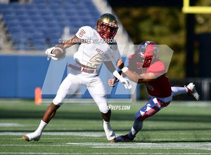 Thumbnail 1 in Cardinal Gibbons vs. North Marion (FHSAA 5A Championship) photogallery.