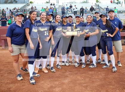 Thumbnail 2 in Empire vs. Yuma Catholic (AIA 3A Final) photogallery.