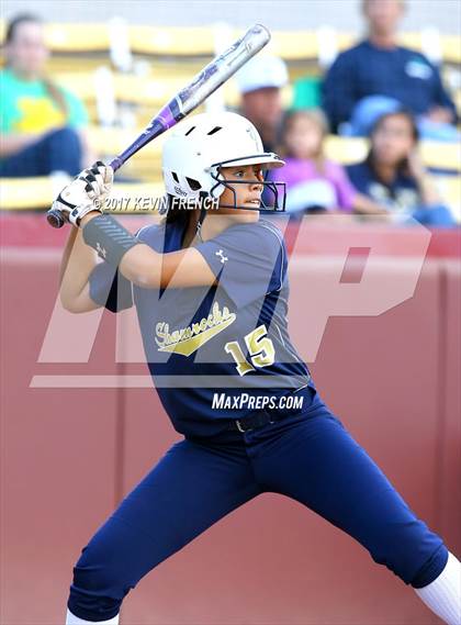 Thumbnail 2 in Empire vs. Yuma Catholic (AIA 3A Final) photogallery.