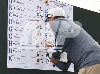 Thumbnail 2 in CIF State Boys Golf Final photogallery.