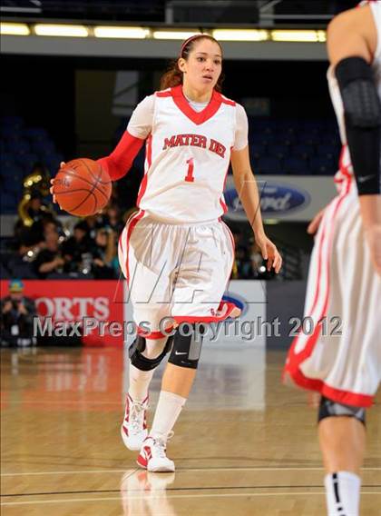 Thumbnail 2 in Santiago vs. Mater Dei (CIF SS D1AA Semifinal) photogallery.