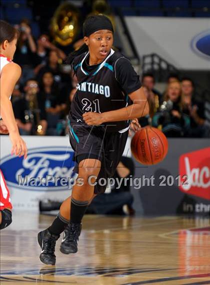 Thumbnail 2 in Santiago vs. Mater Dei (CIF SS D1AA Semifinal) photogallery.