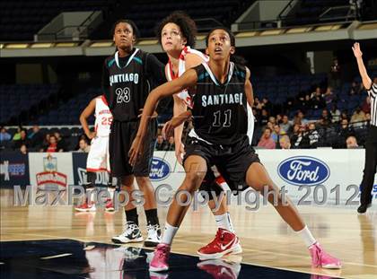 Thumbnail 3 in Santiago vs. Mater Dei (CIF SS D1AA Semifinal) photogallery.