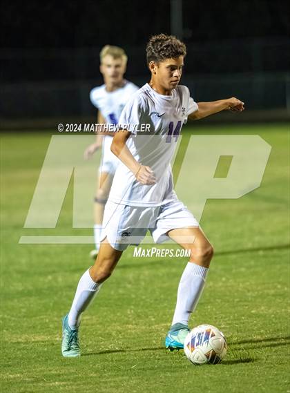 Thumbnail 3 in Village Christian Academy vs Jack Britt (Battle for the Bell) photogallery.