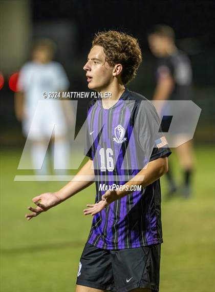Thumbnail 3 in Village Christian Academy vs Jack Britt (Battle for the Bell) photogallery.