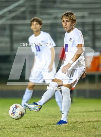 Thumbnail 2 in Village Christian Academy vs Jack Britt (Battle for the Bell) photogallery.