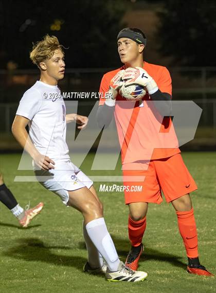 Thumbnail 2 in Village Christian Academy vs Jack Britt (Battle for the Bell) photogallery.
