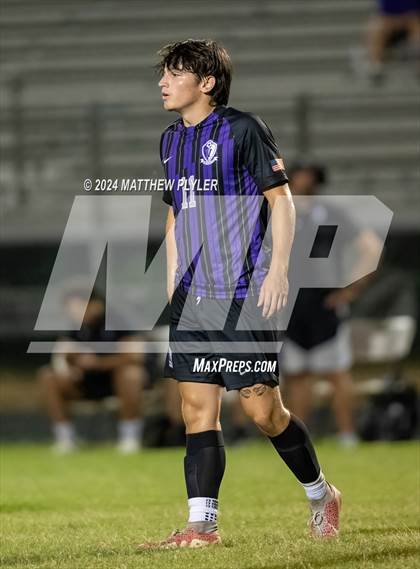 Thumbnail 1 in Village Christian Academy vs Jack Britt (Battle for the Bell) photogallery.