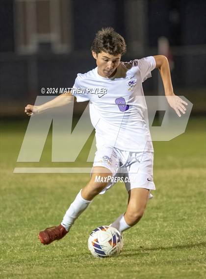 Thumbnail 1 in Village Christian Academy vs Jack Britt (Battle for the Bell) photogallery.