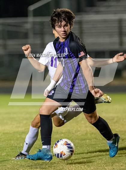 Thumbnail 2 in Village Christian Academy vs Jack Britt (Battle for the Bell) photogallery.
