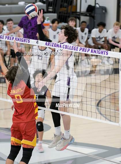 Thumbnail 3 in Seton Catholic vs Arizona College Prep (AIA 4A Semifinal) photogallery.