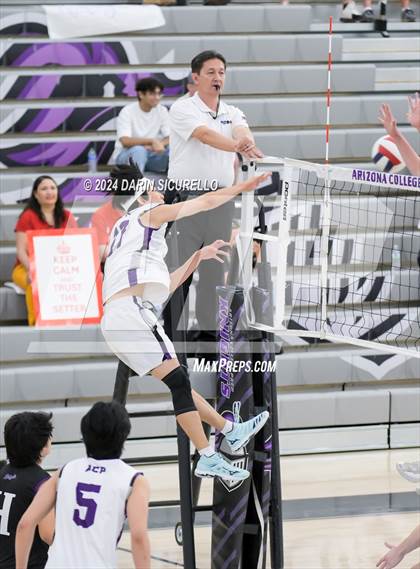 Thumbnail 2 in Seton Catholic vs Arizona College Prep (AIA 4A Semifinal) photogallery.