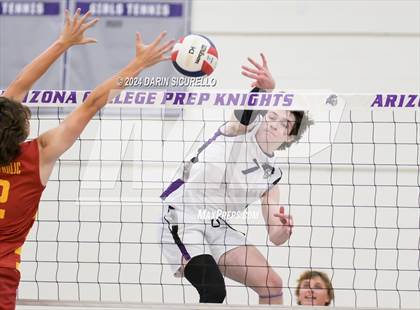 Thumbnail 3 in Seton Catholic vs Arizona College Prep (AIA 4A Semifinal) photogallery.
