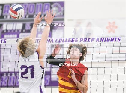 Thumbnail 1 in Seton Catholic vs Arizona College Prep (AIA 4A Semifinal) photogallery.