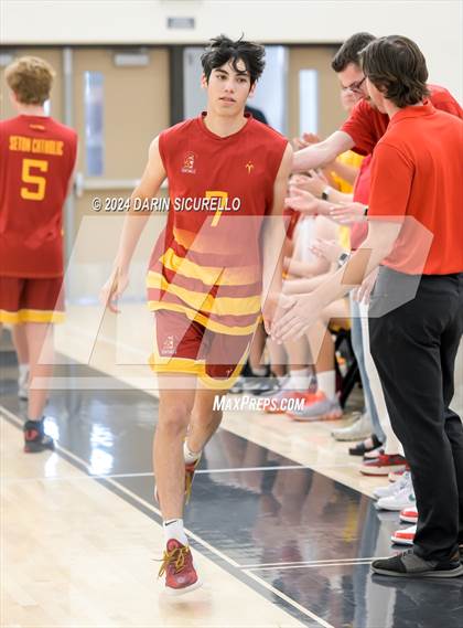 Thumbnail 3 in Seton Catholic vs Arizona College Prep (AIA 4A Semifinal) photogallery.