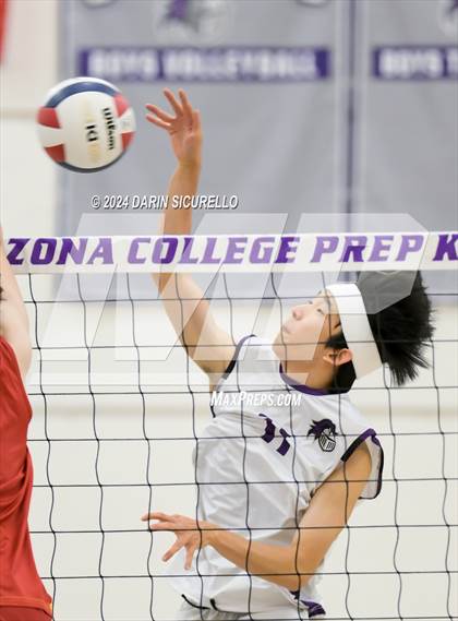 Thumbnail 3 in Seton Catholic vs Arizona College Prep (AIA 4A Semifinal) photogallery.