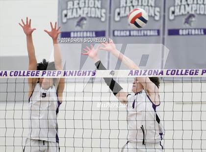 Thumbnail 3 in Seton Catholic vs Arizona College Prep (AIA 4A Semifinal) photogallery.