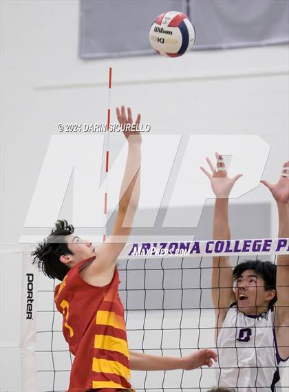 Thumbnail 1 in Seton Catholic vs Arizona College Prep (AIA 4A Semifinal) photogallery.