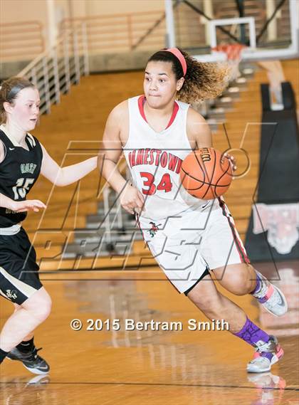 Thumbnail 2 in Jamestown vs. Rush-Henrietta (NYSPHSAA Class AA Regional Playoff) photogallery.