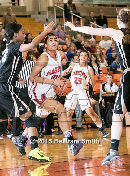 Thumbnail 3 in Jamestown vs. Rush-Henrietta (NYSPHSAA Class AA Regional Playoff) photogallery.