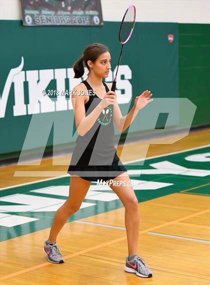 Thumbnail 2 in 2018 AIA Girls Badminton State Championships   photogallery.