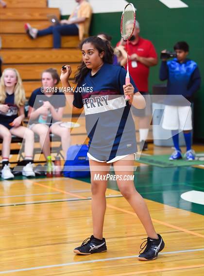 Thumbnail 2 in 2018 AIA Girls Badminton State Championships   photogallery.