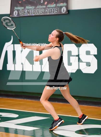 Thumbnail 1 in 2018 AIA Girls Badminton State Championships   photogallery.