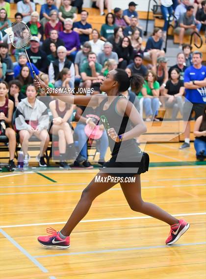 Thumbnail 2 in 2018 AIA Girls Badminton State Championships   photogallery.