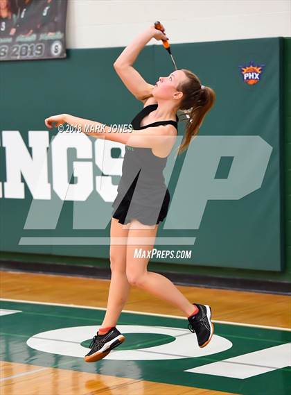 Thumbnail 2 in 2018 AIA Girls Badminton State Championships   photogallery.