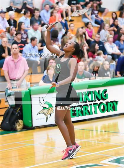 Thumbnail 3 in 2018 AIA Girls Badminton State Championships   photogallery.