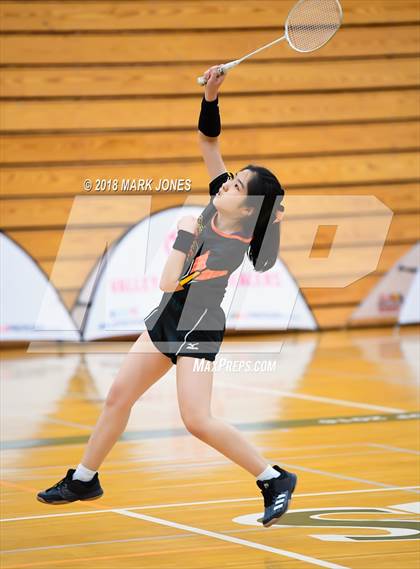 Thumbnail 1 in 2018 AIA Girls Badminton State Championships   photogallery.