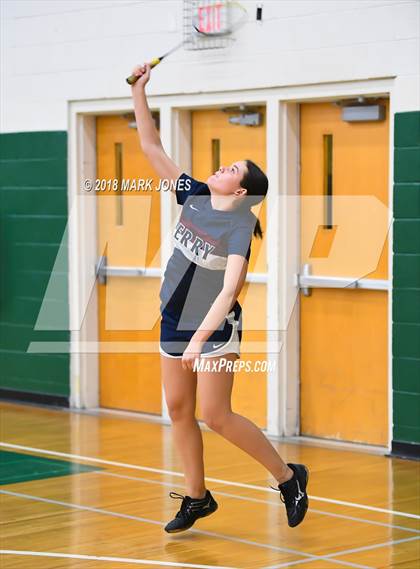 Thumbnail 3 in 2018 AIA Girls Badminton State Championships   photogallery.