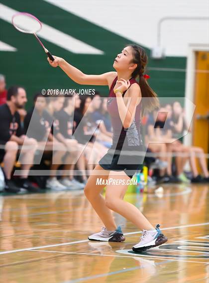 Thumbnail 3 in 2018 AIA Girls Badminton State Championships   photogallery.