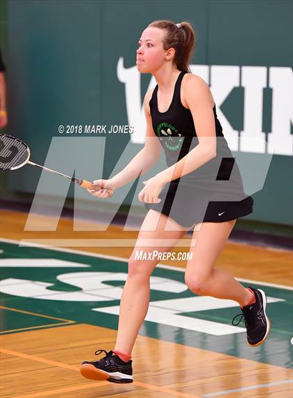 Thumbnail 2 in 2018 AIA Girls Badminton State Championships   photogallery.