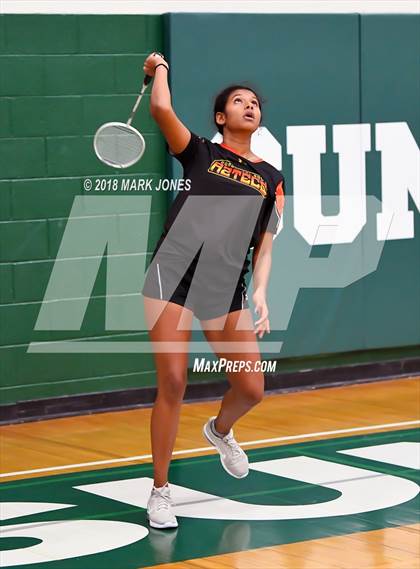 Thumbnail 2 in 2018 AIA Girls Badminton State Championships   photogallery.