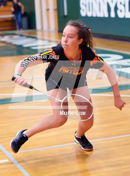 Thumbnail 2 in 2018 AIA Girls Badminton State Championships   photogallery.