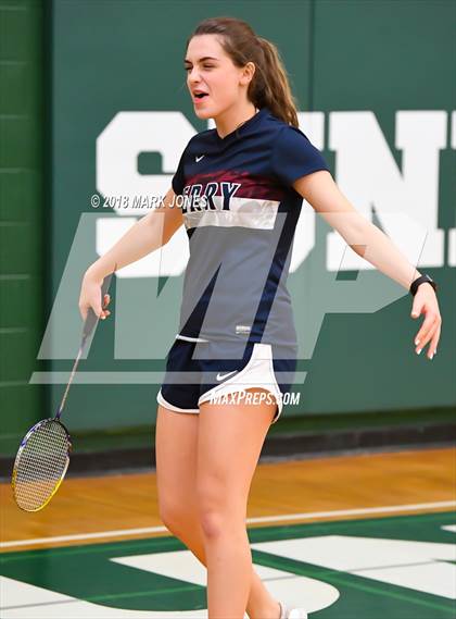 Thumbnail 3 in 2018 AIA Girls Badminton State Championships   photogallery.