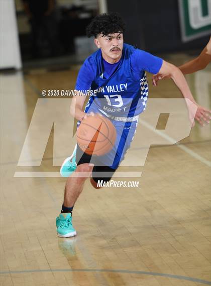 Thumbnail 2 in Maywood Academy vs. Sun Valley Magnet (CIF LACS D4 Final) photogallery.