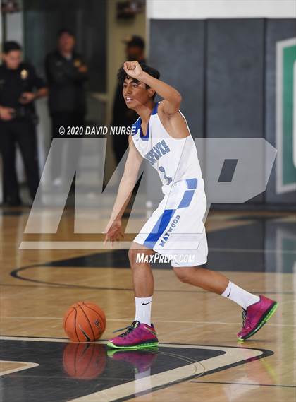 Thumbnail 1 in Maywood Academy vs. Sun Valley Magnet (CIF LACS D4 Final) photogallery.