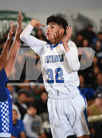 Thumbnail 2 in Maywood Academy vs. Sun Valley Magnet (CIF LACS D4 Final) photogallery.