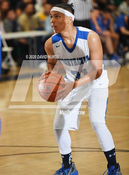 Thumbnail 1 in Maywood Academy vs. Sun Valley Magnet (CIF LACS D4 Final) photogallery.