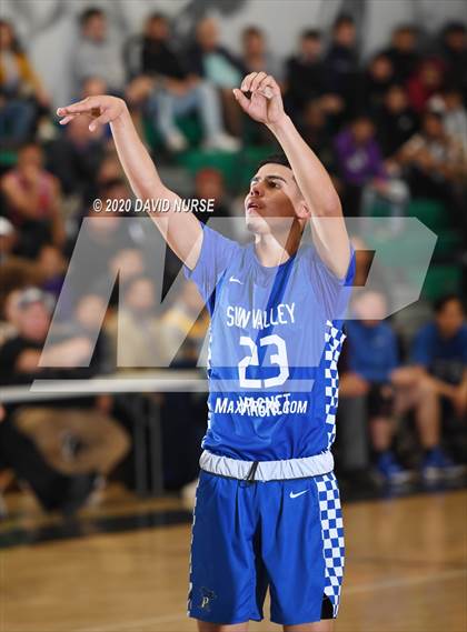 Thumbnail 1 in Maywood Academy vs. Sun Valley Magnet (CIF LACS D4 Final) photogallery.