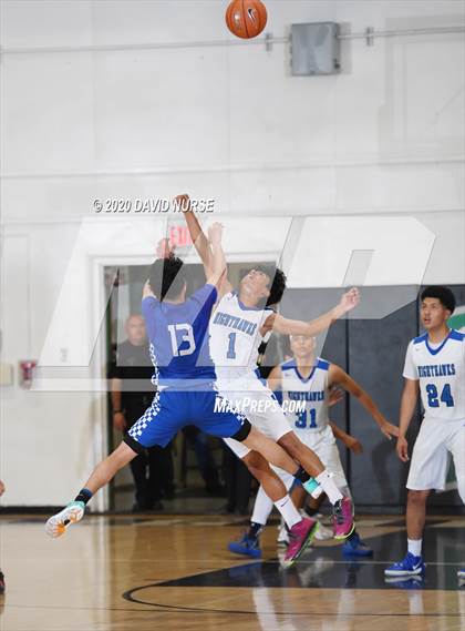 Thumbnail 1 in Maywood Academy vs. Sun Valley Magnet (CIF LACS D4 Final) photogallery.