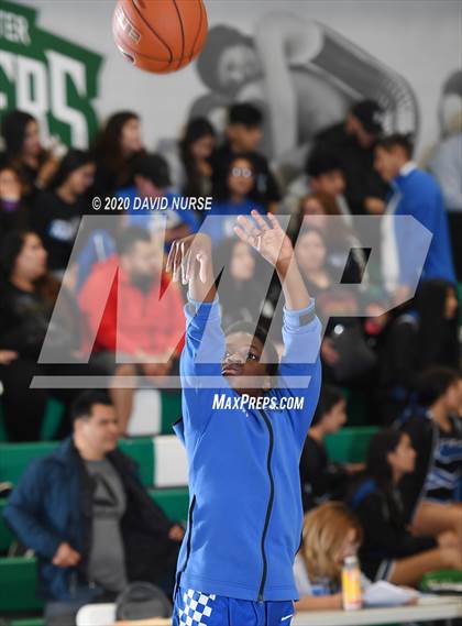 Thumbnail 3 in Maywood Academy vs. Sun Valley Magnet (CIF LACS D4 Final) photogallery.